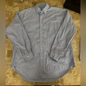 Austin Reed London Long Sleeve Button Down Shirt - Mens Size Medium- Purple